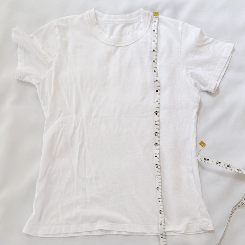 Brandy Melville Basin White Tee - Picture 4 of 4